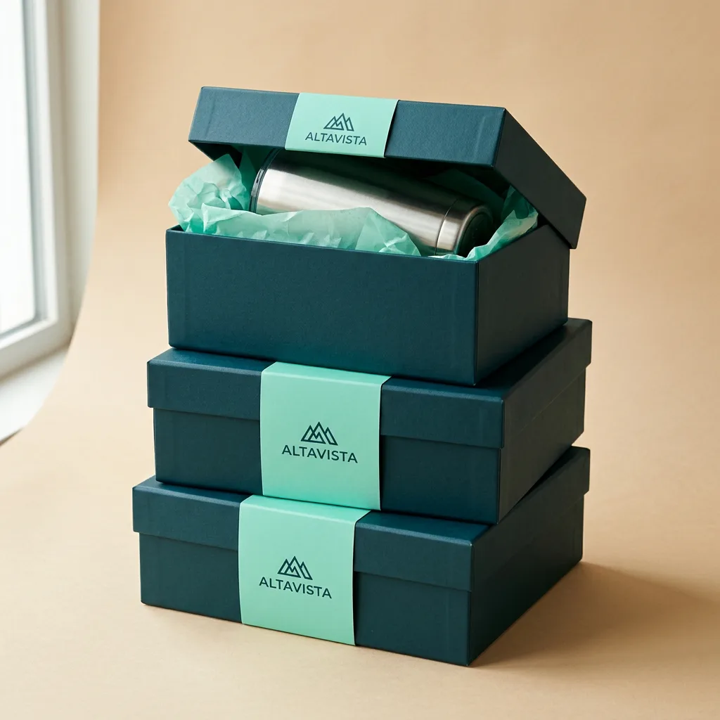Kits de bienvenida con logo personalizado